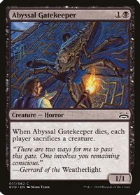 Abyssal Gatekeeper — Duel Decks: Anthology