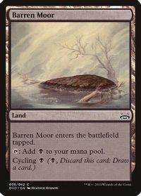 Barren Moor — Duel Decks: Anthology
