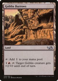 Goblin Burrows — Duel Decks: Anthology