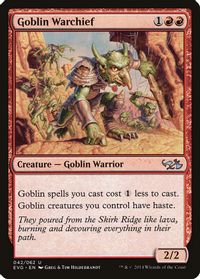 Goblin Warchief — Duel Decks: Anthology