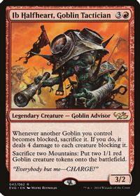 Ib Halfheart, Goblin Tactician — Duel Decks: Anthology