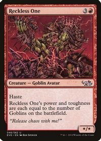 Reckless One — Duel Decks: Anthology