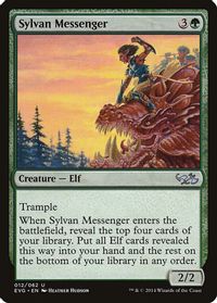 Sylvan Messenger — Duel Decks: Anthology