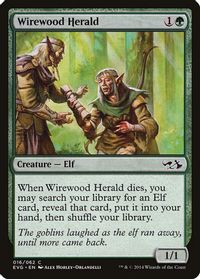 Wirewood Herald — Duel Decks: Anthology