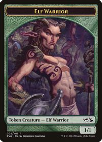Elf Warrior Token — Duel Decks: Anthology