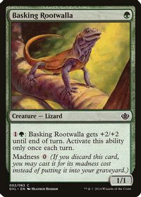 Basking Rootwalla — Duel Decks: Anthology