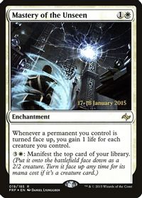 Mastery of the Unseen — Prerelease Cards