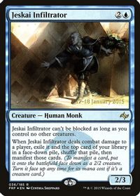 Jeskai Infiltrator — Prerelease Cards