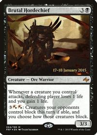 Brutal Hordechief — Prerelease Cards