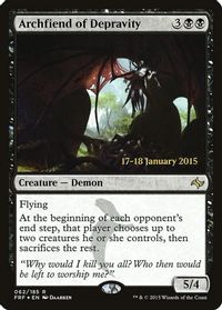 Archfiend of Depravity — Prerelease Cards