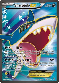 Sharpedo EX (152 Full Art) — XY - Primal Clash