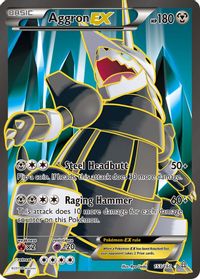 Aggron EX (153 Full Art) — XY - Primal Clash