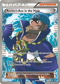 Archie's Ace in the Hole (157 Full Art) — XY - Primal Clash