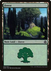 Forest (063) — Duel Decks: Elspeth vs. Kiora