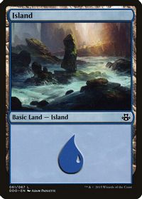 Island (061) — Duel Decks: Elspeth vs. Kiora