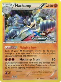 Machamp - XY13 (Prerelease) [Staff] — XY Promos