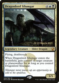 Dragonlord Silumgar — Prerelease Cards