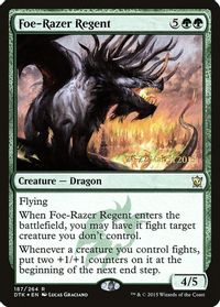 Foe-Razer Regent — Prerelease Cards