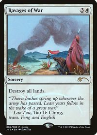 Ravages of War — Judge Promos