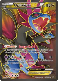 Hydreigon EX (103 Full Art) — XY - Roaring Skies