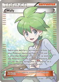 Wally (107 Full Art) — XY - Roaring Skies