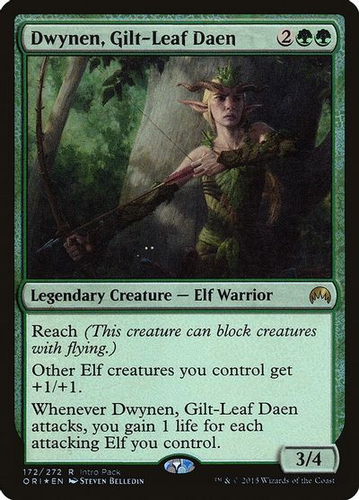Dwynen, Gilt-Leaf Daen card art