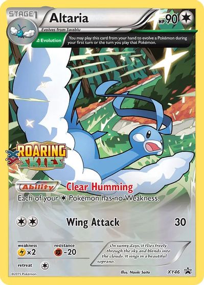 Altaria - XY46 (Prerelease) card art