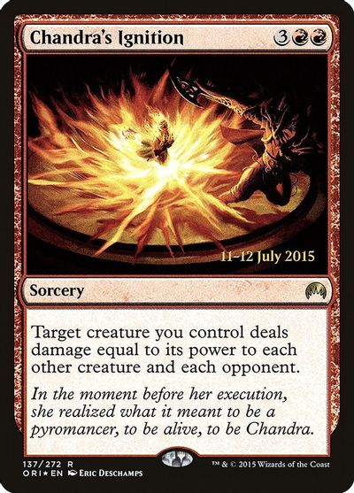 Chandra's Ignition card art
