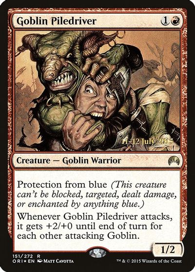 Goblin Piledriver card art