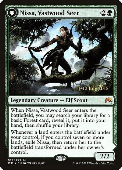 Nissa, Vastwood Seer card art