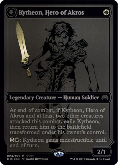 Kytheon, Hero of Akros (SDCC 2015 Exclusive) card art