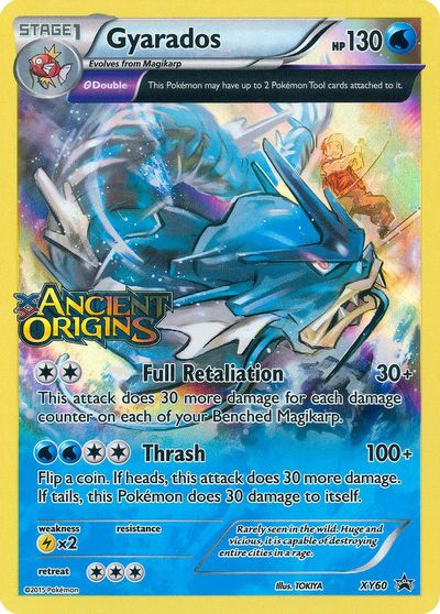 Gyarados - XY60 (Prerelease) card art