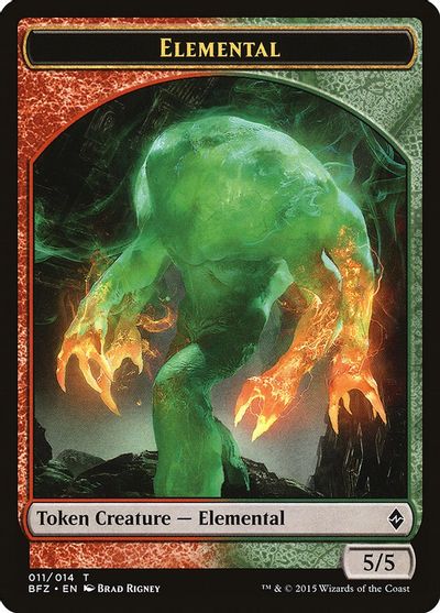 Elemental Token (011) card art