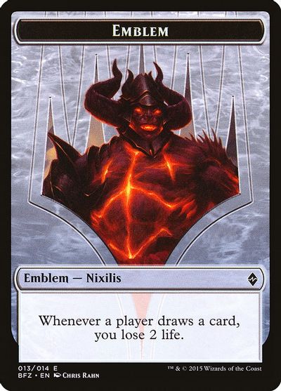 Emblem - Ob Nixilis Reignited card art