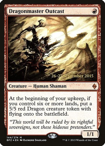 Dragonmaster Outcast card art