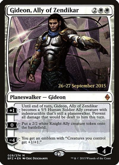 Gideon, Ally of Zendikar card art