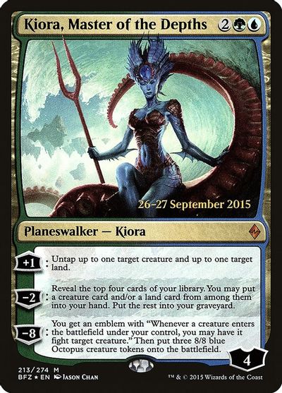 Kiora, Master of the Depths card art