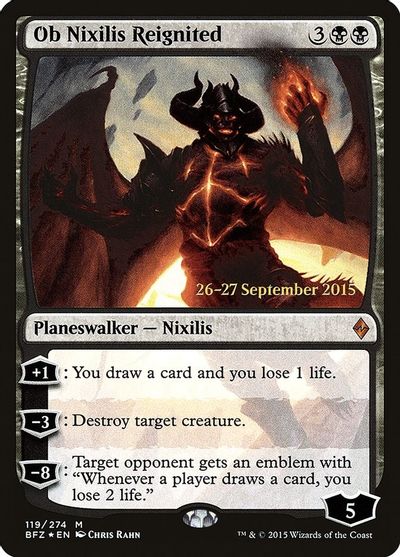Ob Nixilis Reignited card art
