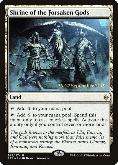 Shrine of the Forsaken Gods card art