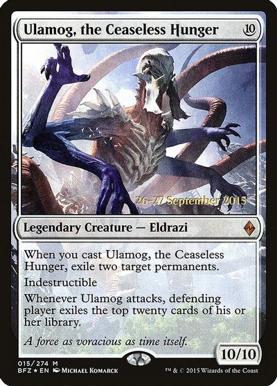 Ulamog, the Ceaseless Hunger card art