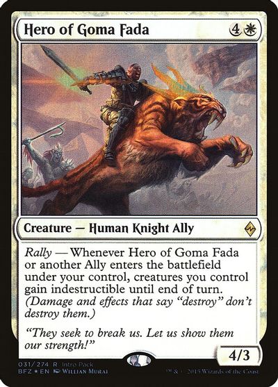 Hero of Goma Fada card art