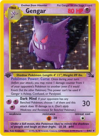 Gengar (5) card art