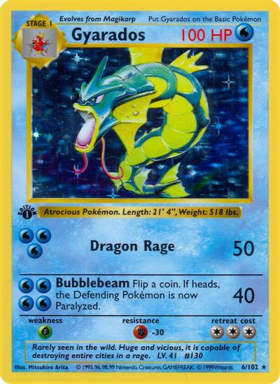 Gyarados card art