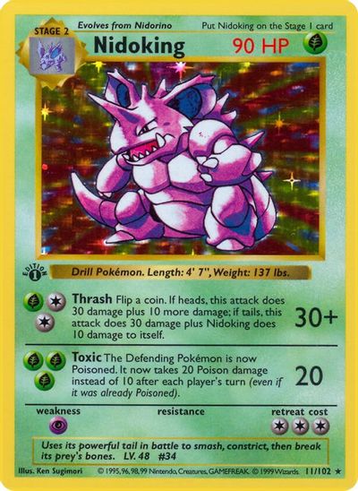 Nidoking card art