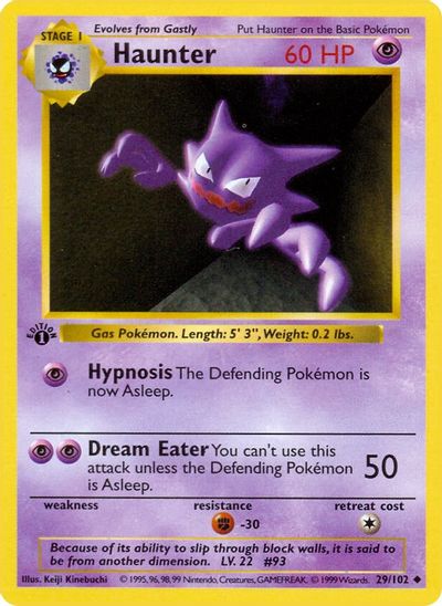 Haunter card art