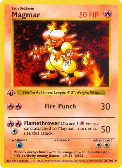 Magmar card art