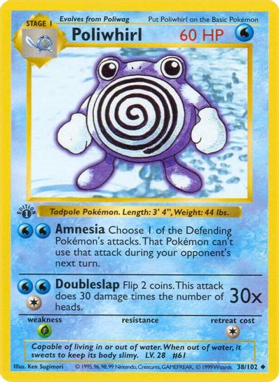 Poliwhirl card art