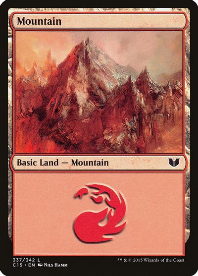 Mountain (337) card art