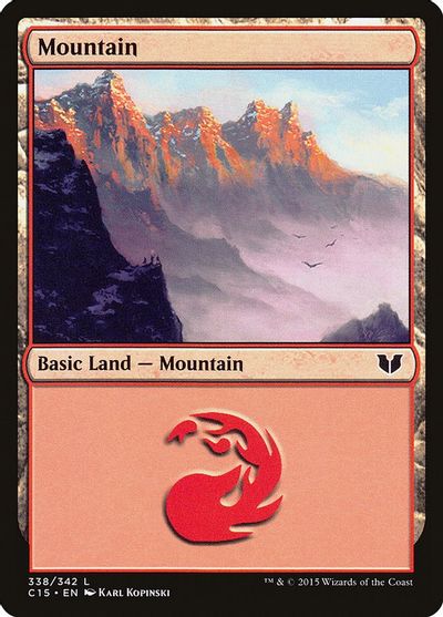 Mountain (338) card art