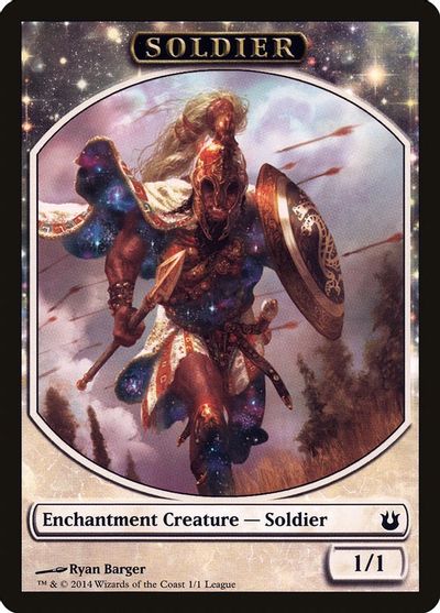 Soldier Token (Born of the Gods) card art